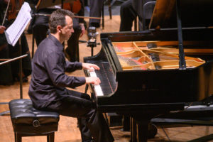 Georji Slavchev performs with the Beach Cities Symphony Orchestra at the November 2019 Concert.